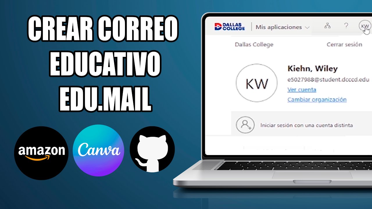 Como obtener correo educativo paso a paso [Dallas College] 2025 - YouTube