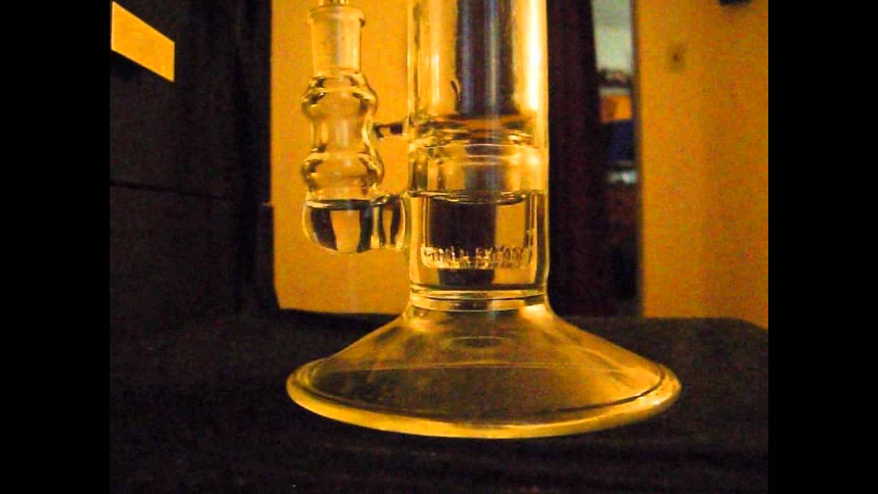 Manifest Glass Works shower cap to circ w/ Dynamite Bubbler