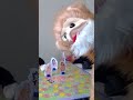 Mister Monkey plays the Bratz Sweetz Party board game.  He does not know why.