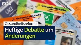 Krankenkassenreform: Erste Lesung im Bundestag | BR24