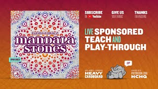 Mandala Stones - 2p Teaching & Play-through by Heavy Cardboard
