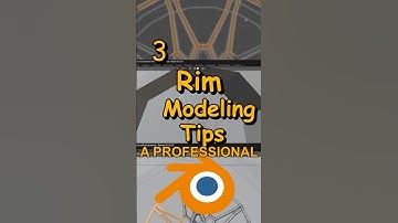 3 Rim Modeling Tips Every Blender User Needs #tutorial #howto #blender #3dmodeling #carmodeling