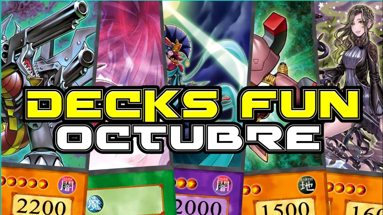 MI FUN LIST: Los MEJORES Decks FUN Octubre 2020 | Yu-Gi-Oh! Duel Links ...