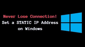 Never Lose Connection! Set a STATIC IP Address on Windows 11/10 (EASY Way!)