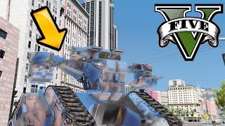 GTA 5 MOD: IL TANK PIÙ POTENTE DI GTA 5 CONTRO I BALLAS