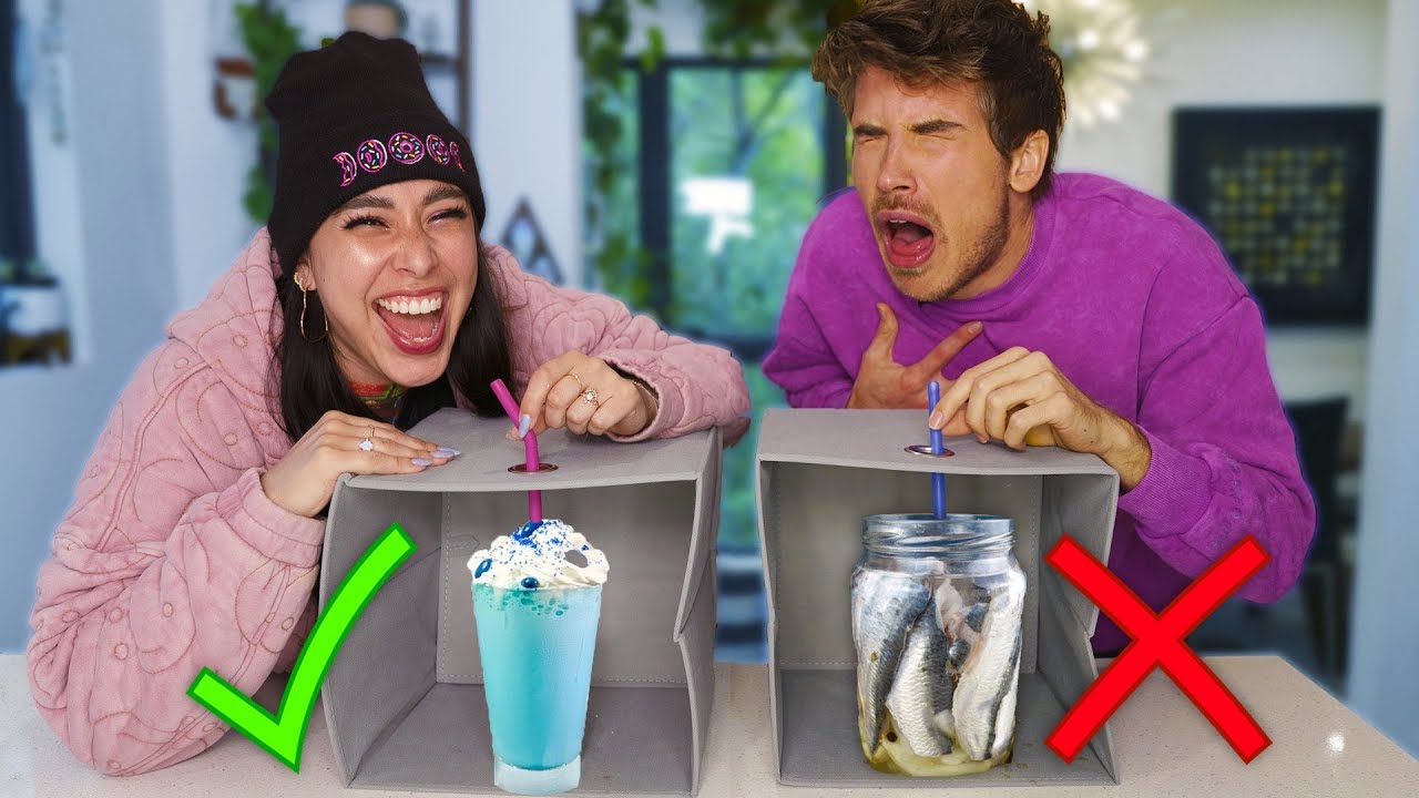 DON'T CHOOSE THE WRONG MYSTERY DRINK CHALLENGE with iHasCupquake!