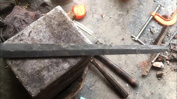Making a Baselard Dagger Part 1