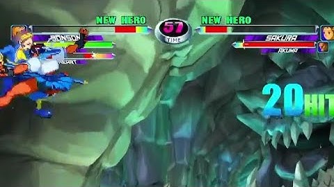 MVC2: Sakura Infinite and Comeback by AEIOwnU_007! (Stream Highlights#17)