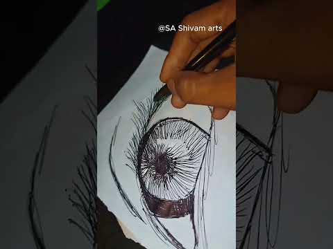@SAShivamArts\  BINA KOI ART METEREAL KE DRAWIING 😨😨CHALANGE PAR [2] #art #arts #drawing #viralart