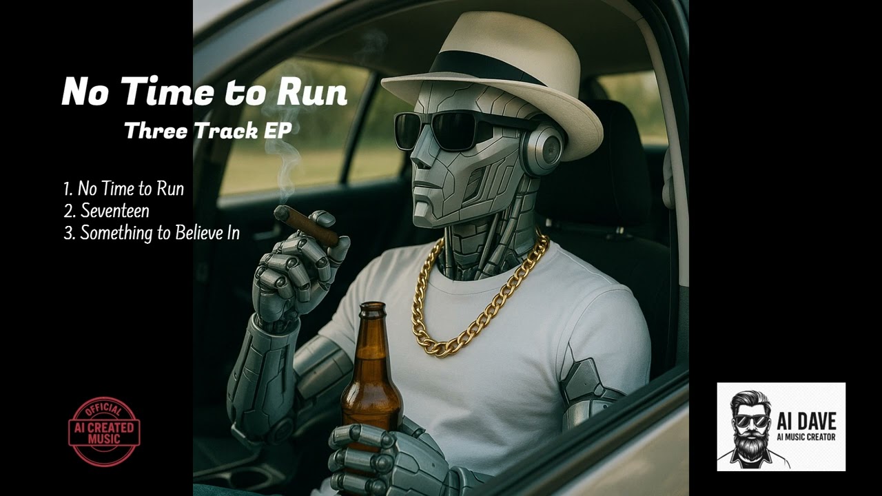 No Time to Run (Full EP) New Rock Music Video - AI Dave 