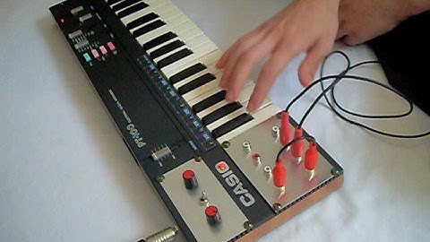 RC CIRCUIT BENT CASIO PT-100 VINTAGE SYNTH 18 MODS