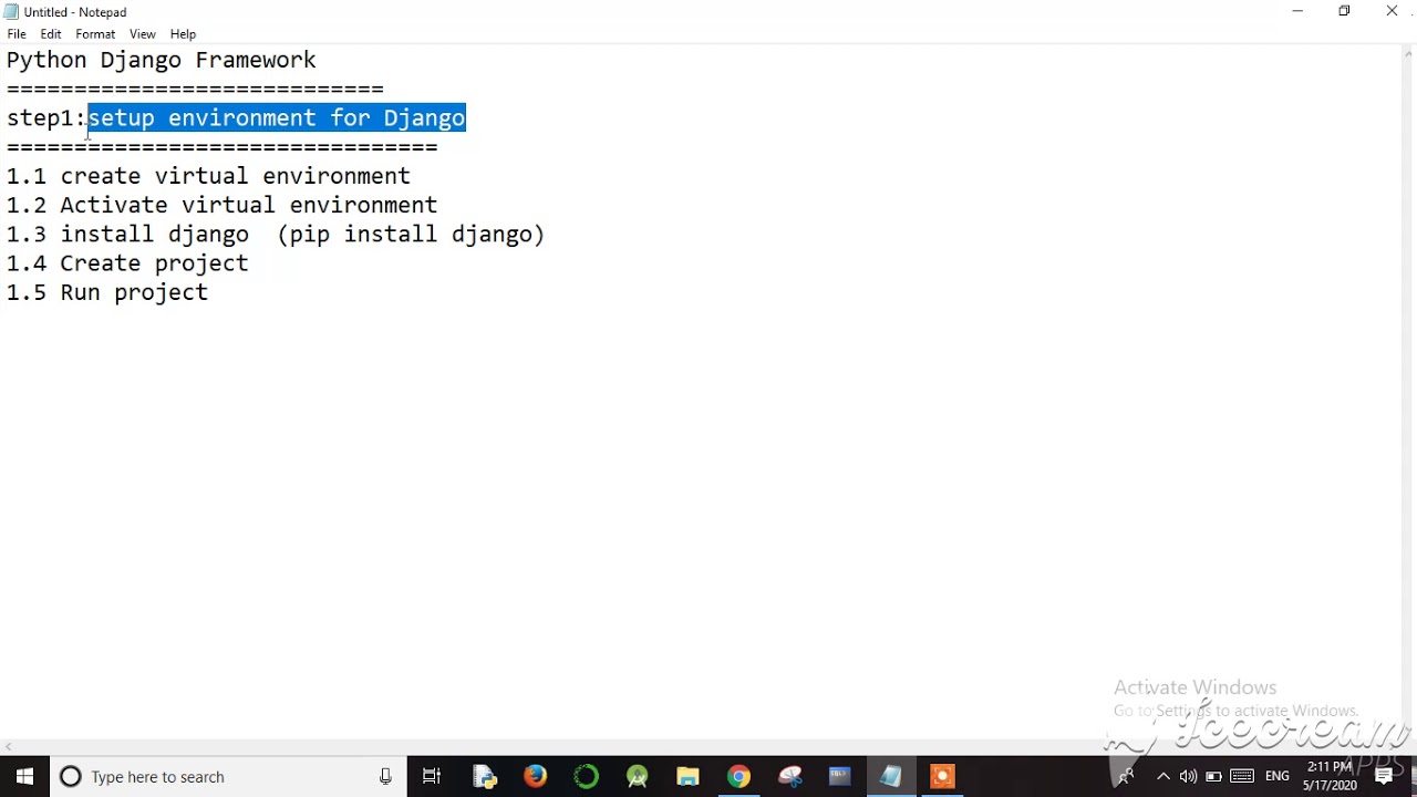 Python Django Framework - YouTube