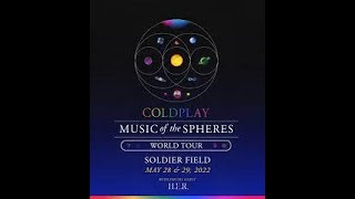Coldplay Chicago May 28, 2022