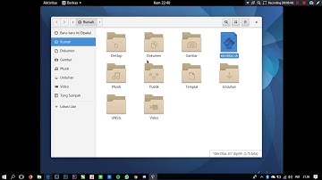 Terminal, Pemrograman Shell, dan Direktori Linux Fedora