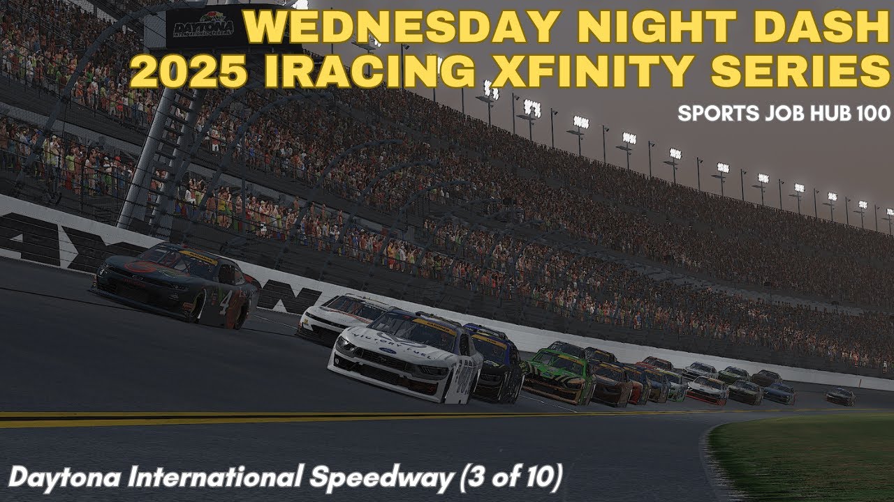 2025 Wednesday Night Dash iRacing Xfinity Series - Daytona International Speedway (3 of 10)