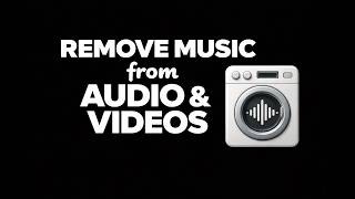 Remove Background Music from Any Video or Audio (Free & Easy)