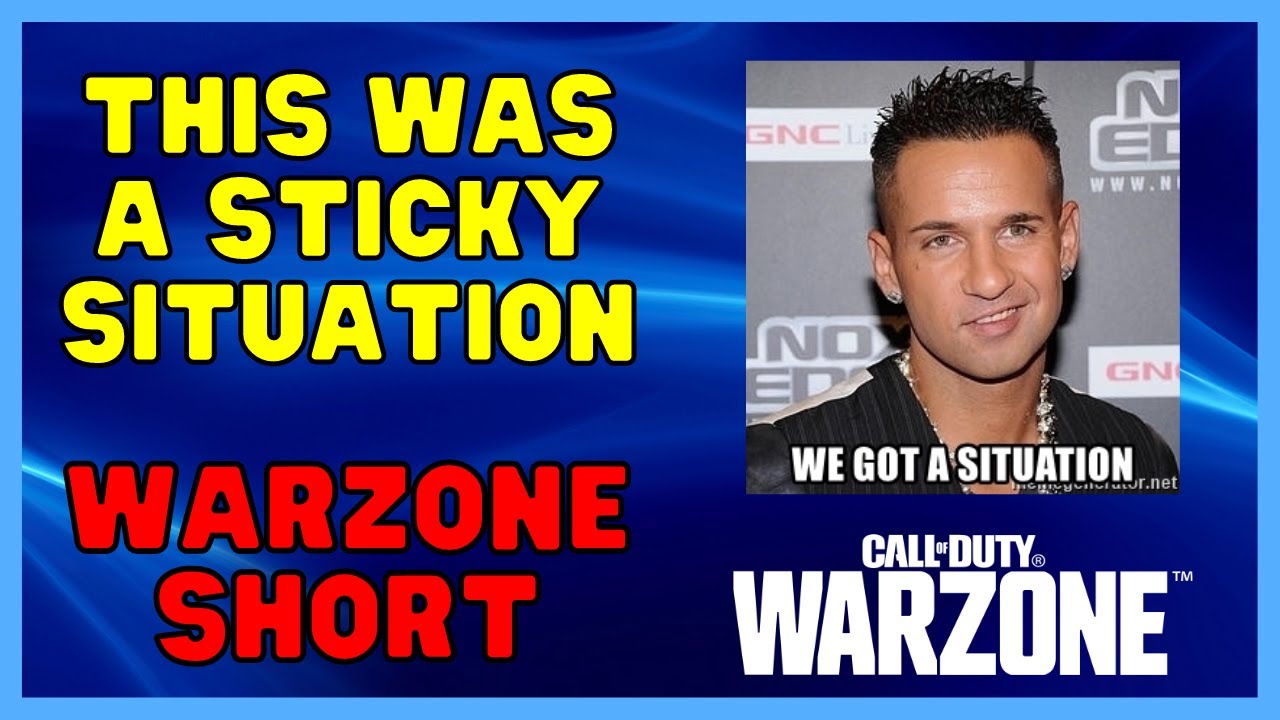 We Got A Sticky Situation | Warzone Shorts 