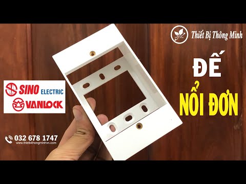 Video ĐẾ NỔI SINO VANLOCK CK157RH | ĐẾ NỔI CAO SINO VANLOCK... - youtube