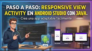 ¡Deja de usar Layouts fijos! Apps RESPONSIVE View Activity en MINUTOS #viralvideos