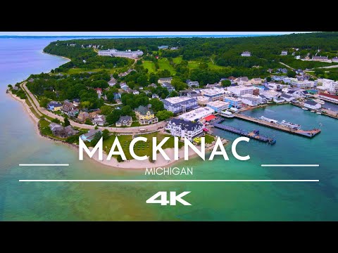 Mackinac Island | 4K Drone Footage