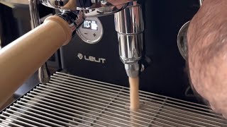 Backflushing Lelit Bianca!                         #coffee #lelitbianca #backflush