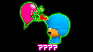 Pocoyo "Balloon! Not Pocoyo's!" Sound Variations in 38 Seconds | Tweet