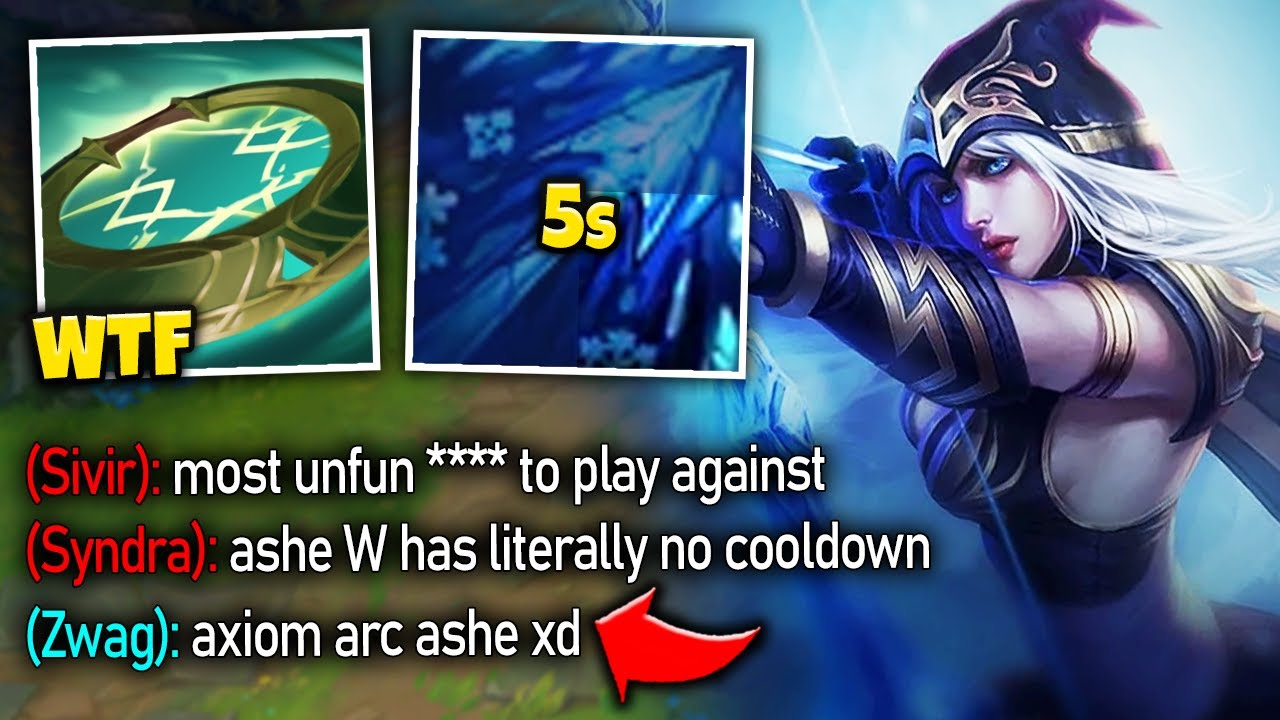 Ashe but I can use ult 5 times in one fight (Enemy Team Rages)