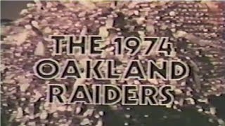 Nfl presents the oakland raiders yearbook learn that years history
https://en.wikipedia.org/wiki/1974_oakland_raiders_season these videos
are from a telecast...