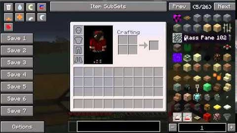 Minecraft Mod Showcase : NEI/Not Enough Items