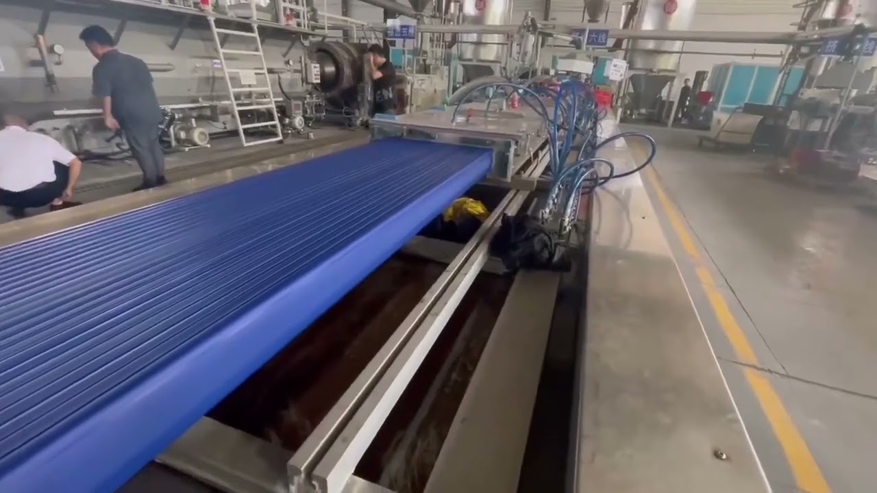 Plastic ocean pedal production line