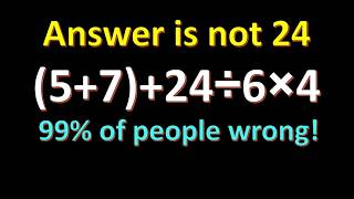 Try Solving This Tricky Math Expression!