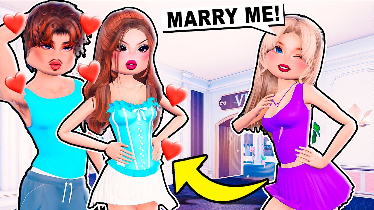A CREEPY FAN Tried DATING My BOYFRIEND, So I Made Her RAGE QUIT..(Dress to Impress)