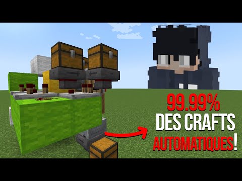 AUTO CRAFTER 99.99% DES ITEMS AVEC ÇA - Minecraft 1.21