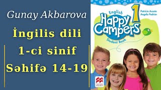 İngilis Dili 1-Ci Sinif Səhifə 14-19. Happy Campers 1 Uni̇t 2