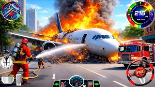 Fire Truck City Rescue Simulator 3D - US Emergency 911 Ambulance Driving - Android GamePlay  screenshot 1