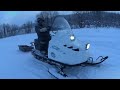 БТС Арктик. Времяпровождение на новогодних каникулах. Миниснегоход .