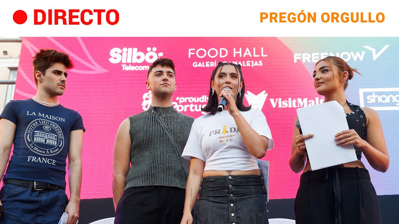 ORGULLO LGTBIQ: CONCURSANTES de OT dan el PREGÓN de las FIESTAS en la PLAZA de PEDRO ZEROLO | RTVE