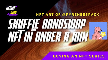 Winning an NFT Twitter Shuffle & using RandSwap to exchange my ALGOs for the NFT - @PyreneesPack