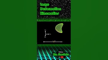 Teaser: Large Deformation Kinematics #maths #mechanics #simulation #some4