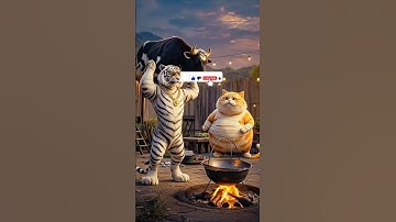 Cat And Cow Dancing video #catshorts #cute shorts Cartoon video Baby Bus Jerif Cartoon Kids