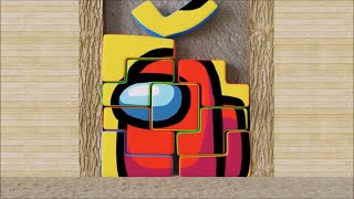 Among Us Minecraft Softbody Tetris RTX ON screenshot 5