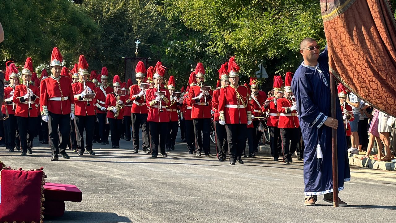 Κέρκυρα - 11 Αυγούστου: Φιλαρμονικές κατά τη λιτάνευση του Ιερού Σκηνώματος τ’ Αγίου Σπυρίδωνος