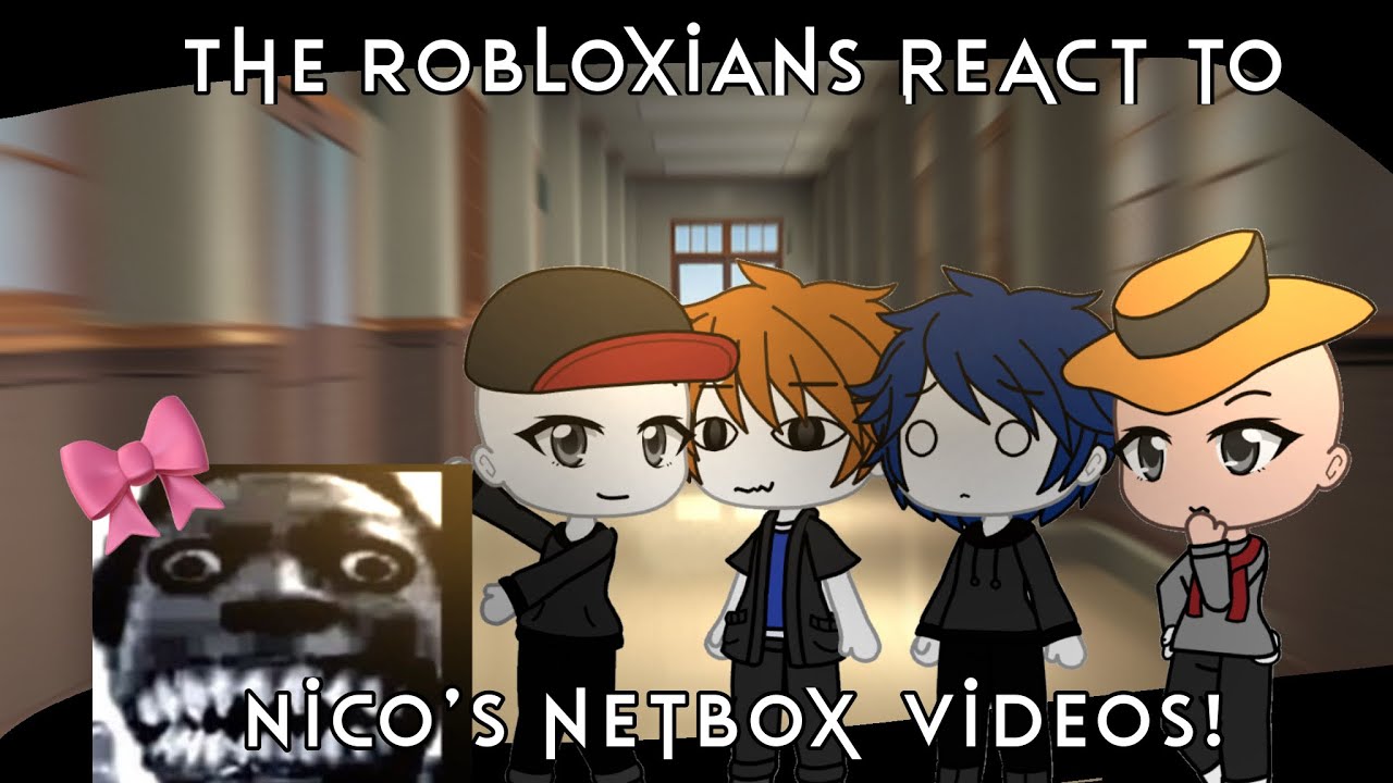 Roblox Characters React To Nico Nextbots Videos! || Gacha Life || Gacha ...