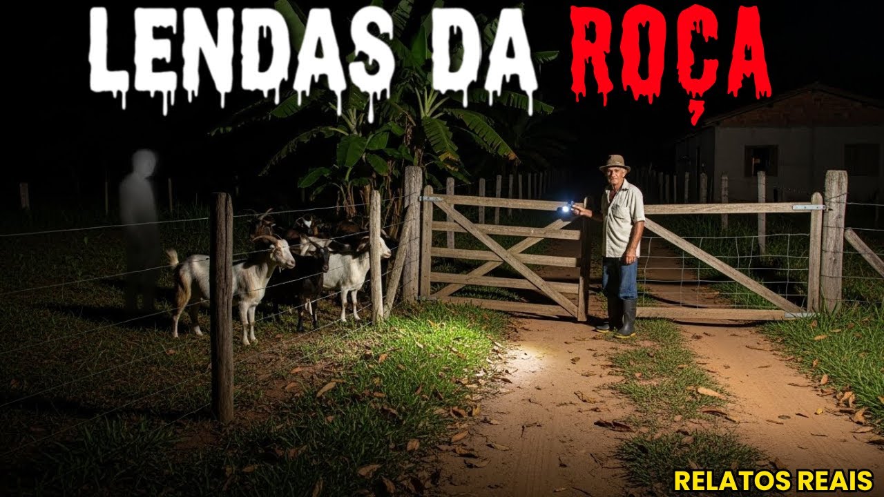 LENDAS QUE O POVO CONTA NA ROÇA - RELATOS REAIS DE TERROR