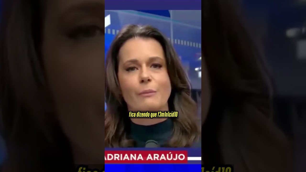 ADRIANA ARAUJO SE EMOCIONA AO ANALISAR A ELEIÇÃO DE CAMPOPIANO #shorts