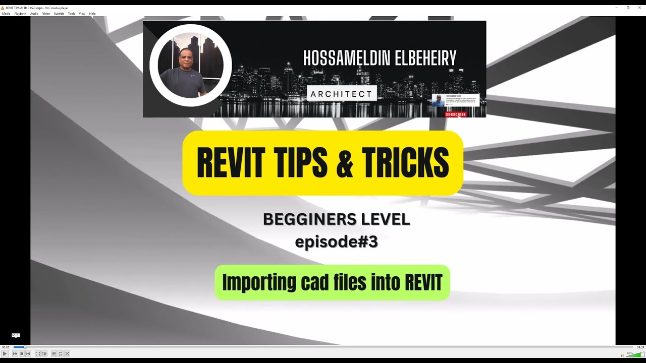 AutoCad to Revit must know tips-Revit tips & tricks_3 - YouTube