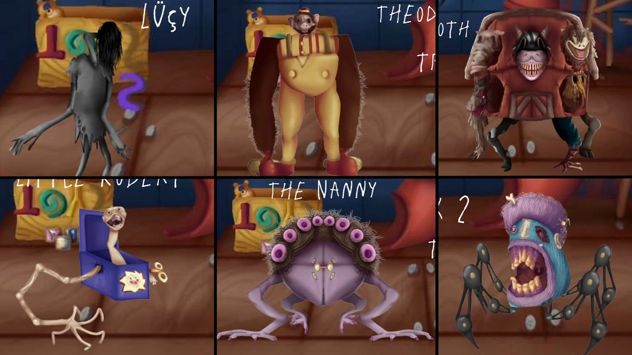 ALL Monsters Fanmade by Plushyplushmsm vs Mr_Abomination_Sir | My Singing Monsters