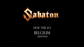 Sabaton  Metalizer  from The Unreleased  At The Front Dvd