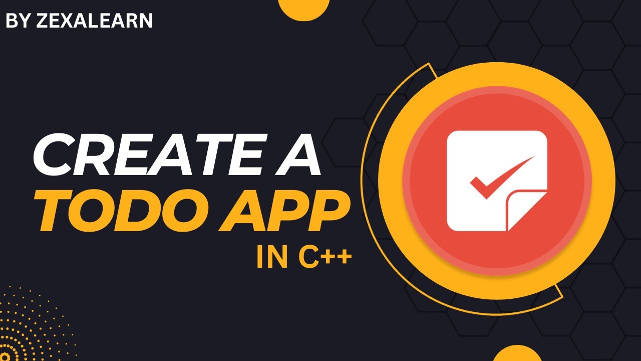 Create a Simple Todo Application in c++ || Hindi || - YouTube