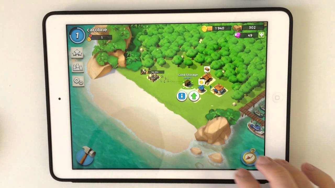 Let's Play Boom Beach First time gameplay YouTube